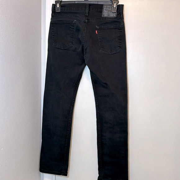 Levi’s 513 Slim Straight Jeans Black 30x30 - Picture 7 of 11